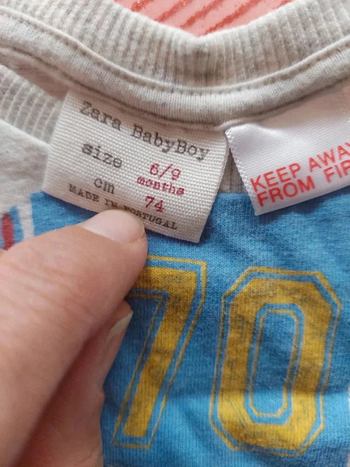 T-shirt 6/9 maanden zara – photo 3